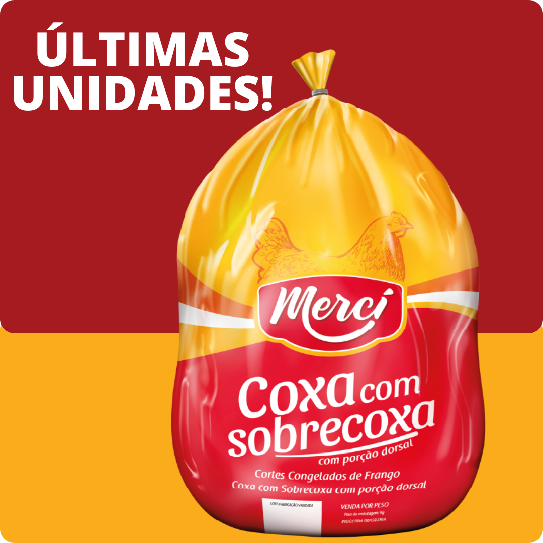Coxa com Sobrecoxa Cong 12kg - Merc&iacute;